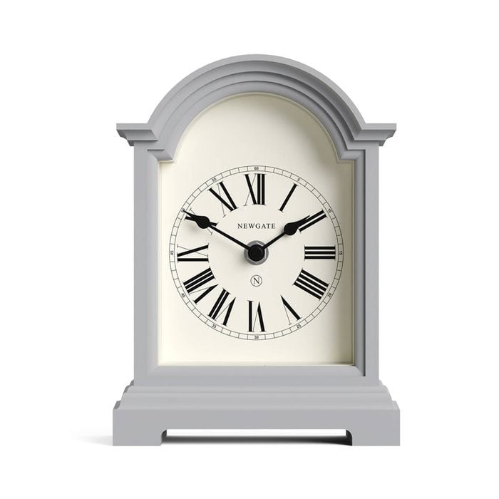 Newgate Fillmore Mantel Clock-clockwork Grey