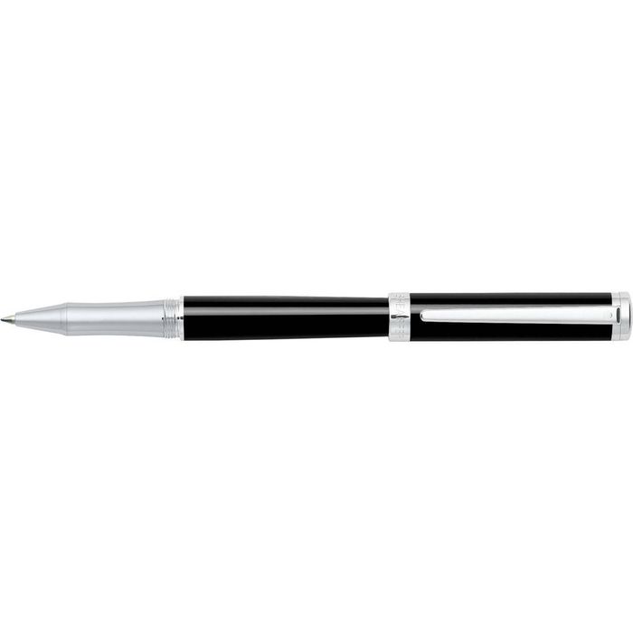 Sheaffer Intensity Roller Ball Pen Chrome Plated Trim Stationery Writing Onyx