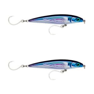 2x Rapala 12cm Saltwater X Rap Long Cast Shallow Minnow Fish Lures -Fly Fish UV