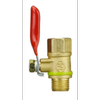 Powerfit Air Tool Accessory 1/4" BSP Inline Valve Brass