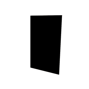 Vistelle 2070 x 1250 x 4mm Eclipse High Gloss Acrylic Bathroom Panel