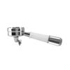 Pesado Metal Portafilter - Spouted NS  VA  White  Silver