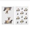 Ashdene Puppy Love Set Of 2 Tea Towels - French Bulldog