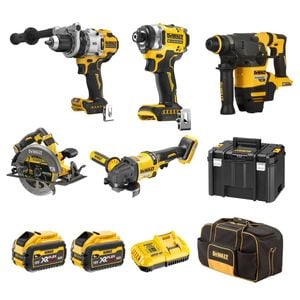 DeWALT 18V/54V XR 9.0Ah 5 Piece Mixed Voltage Combo Kit DCZ503X2-XE