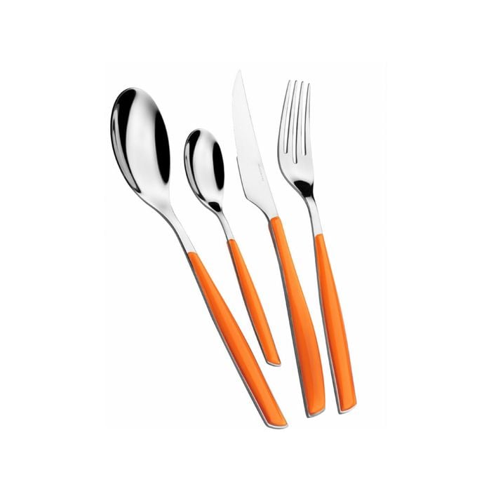 Bugatti Glamour 24pc Cutlery Set - Orange