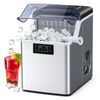 YOPOWER 20KG Ice Cube Maker Silver