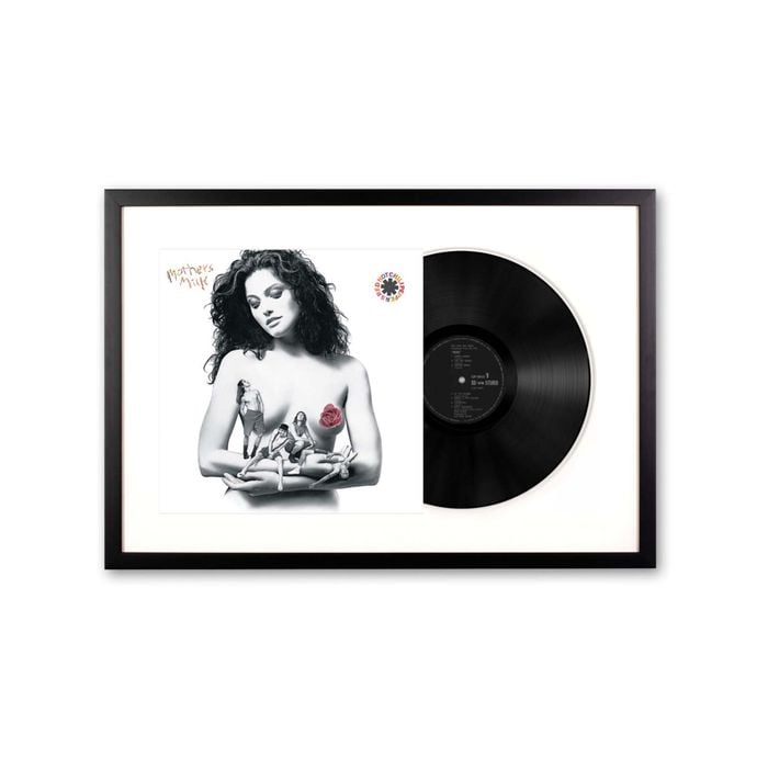 Framed Red Hot Chilli Peppers - Mothers Milk - Vinyl Album Art