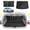 Boot Liner Set For Volkswagen Vw Golf Mk7 Mk7.5 Mk8 2013-onwards All Weather Heavy Duty Trunk Back Seat Protector Cargo Kick