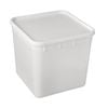 Generic Ice Cream Containers Food Grade 10 Pack 10l Storage Pails With Lids Commercial Kitchen Storage