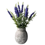 Un-Real 41cm Purple Artificial Lavender in Pot