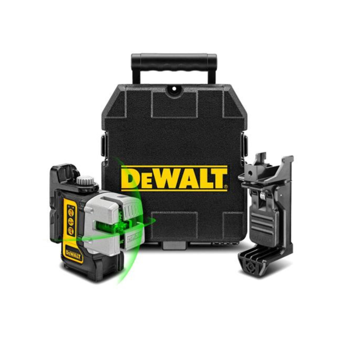 DeWALT 3 Line Green Cross Level Laser