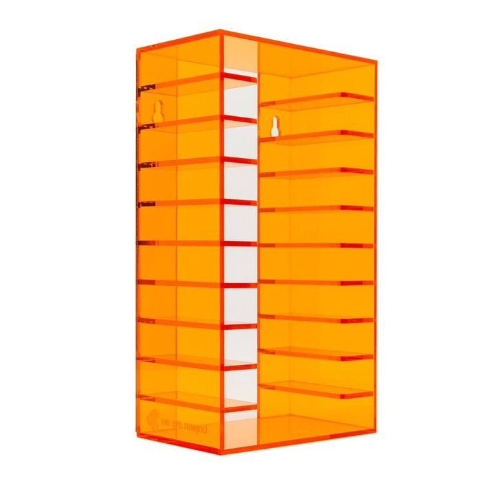 We Are Rewind Tape Storage Rack - Orange
