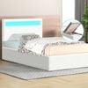 ALFORDSON Bed Frame RGB LED Gas Lift Single