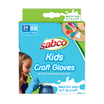 SABCO Kids Craft Gloves 24pk XS