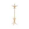 Costway 12 Hook Wood Coat & Hat Stand Natural