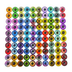 Artizan Molded Lure Eyes, 10mmd, 50*2, Qty 100