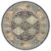 Heritage 857 Navy 240x240cm Rug