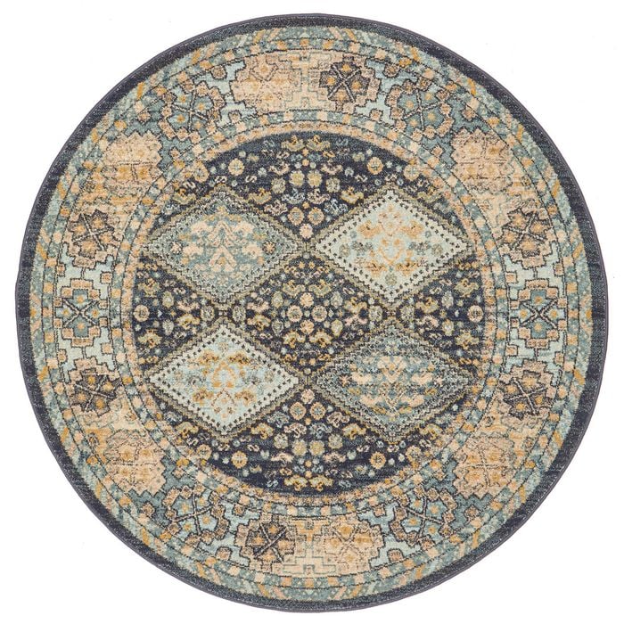 Heritage 857 Navy 240x240cm Rug