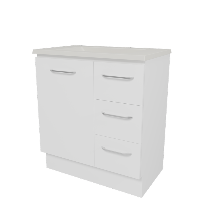 New England Joinery 750mm King Regal Top Floor Standing Vanity