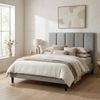 Ferraro Bed Frame - Effortless Tool-free Design Charcoal Single