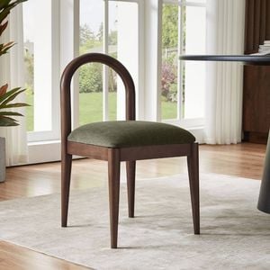 Joseph Set Of 2 Wooden Walnut Dining Chair