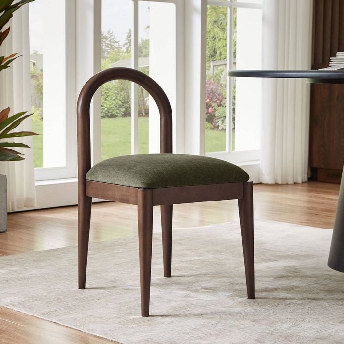 Joseph Set Of 2 Wooden Walnut Dining Chair