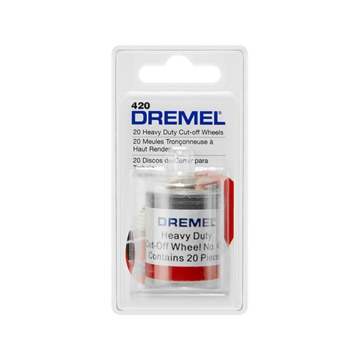 Dremel Reinforced Cut Off Wheels 24mm 420 20 Pack
