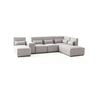 Foret 6 Seater Sofa Modular Corner Lounge Couch Fabric Right Chaise Beige L Shape