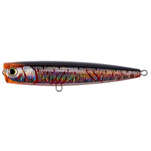 Maria Pop Queen 130mm Popper Floating Hard Body Fishing Lure 002 Bleeding Sardine