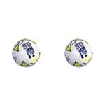 2PK Summit Global Classic Football Soccer Ball 3.0 Size 5 White/Yellow