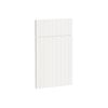 Kaboodle 450mm Vanilla Essence V-Groove 1 Door/1 Drawer Panels