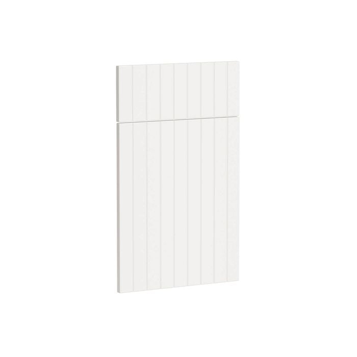 Kaboodle 450mm Vanilla Essence V-Groove 1 Door/1 Drawer Panels