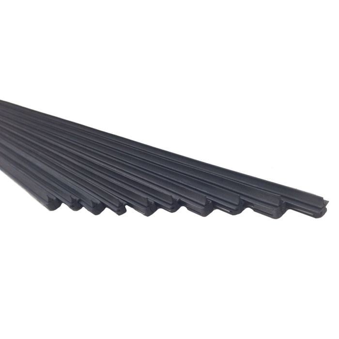 10 x Wiper Blade Inserts Refills 6mm 24" Universal Twin Rail Metal Back 5 pairs