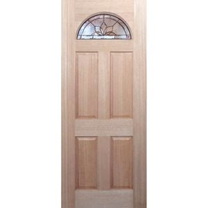 Woodcraft 2040 x 820 x 40mm Entrance Door Carolina TG Glass TG1 GlassCBB
