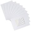 Nicola Spring A4 Frame Picture Mounts - For A5 (6" X 8") Image - Pack Of 10