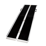 Heeve 2100mm Aluminium Multi-Fold Premium Wheelchair Ramp With Support Legs H0628