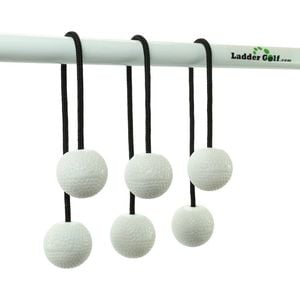 Ladder Golf Soft Bolas (3 pack) - White - additional or replacements for Ladder Golf