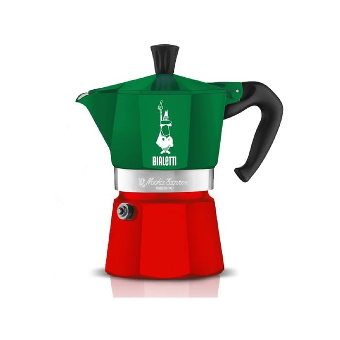 Bialetti Moka Italia 6 Cup Espresso Maker