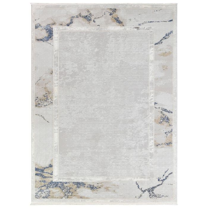 Sultana 20266A 200x290 Navy Cream Rug