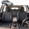 Australian Goose Front Seat Covers for Holden Commodore 1997 - 2006 (VT VX VY VZ) - PU Leather, Black (2pc)
