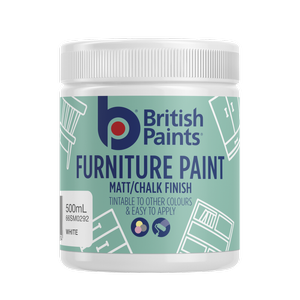 British Paints White Base Furniture Paint