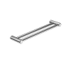 Nero 600mm Chrome Mecca Care 25mm Double Towel Grab Rail