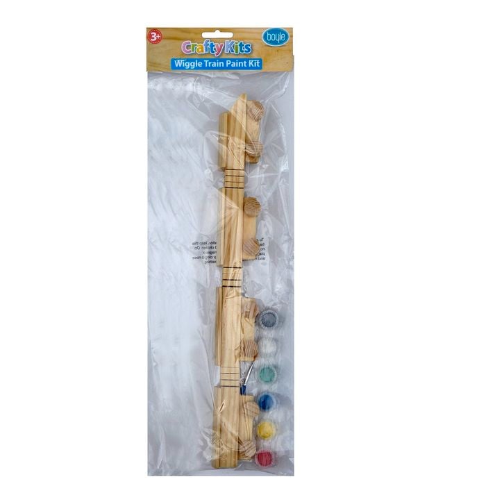Boyle Wood Wiggle Train Paint Kit