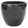Northcote Pottery Small Black Primo Mod Egg Garden Pot