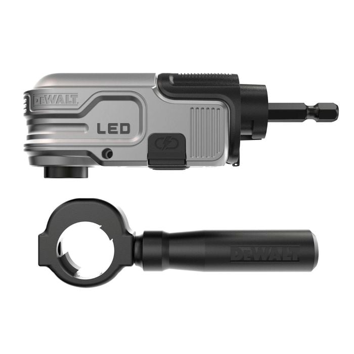 DeWALT 1/4" Right Angle HEX Impact LED Attachment DTLRA-QZ