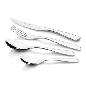 56pc Stanley Rogers Soho Stainless Steel Cutlery Family Dinner Party Set SLVR