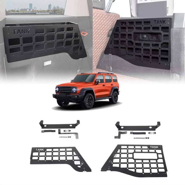 Trunk Storage Rack Left And Right For GWM Tank 300 2023-Onwards Boot Side Storage Shelves
