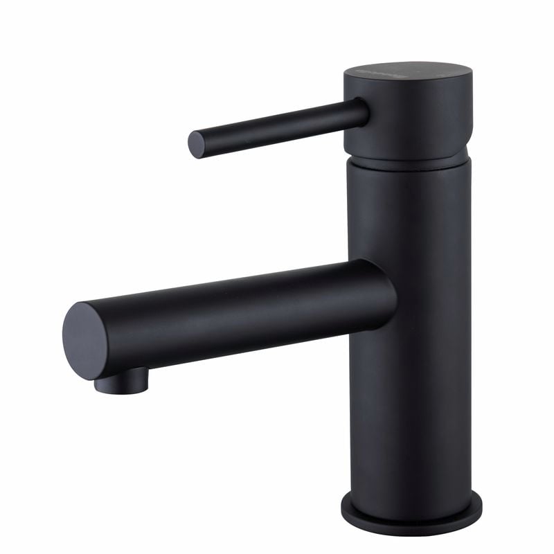 Resonance Black Pin Lever Basin Mixer