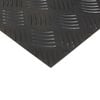Metal Mate 300 x 600 x 2mm Black Aluminium Tread Plate