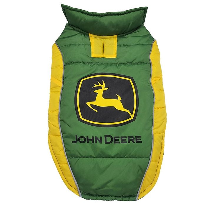 John Deere Pet Accessories Dog Puffer Vest - Medium